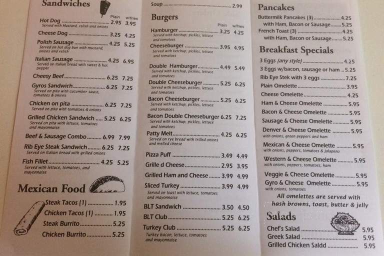 G T's Fast Foods - Chicago, IL menu_pic