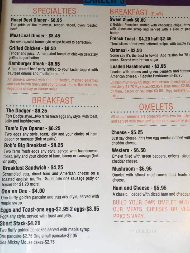 Zakeer's Llc - Fort Dodge, IA menu_pic