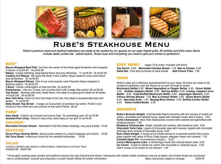 Rube's Steakhouse & Lounge - Waukee, IA