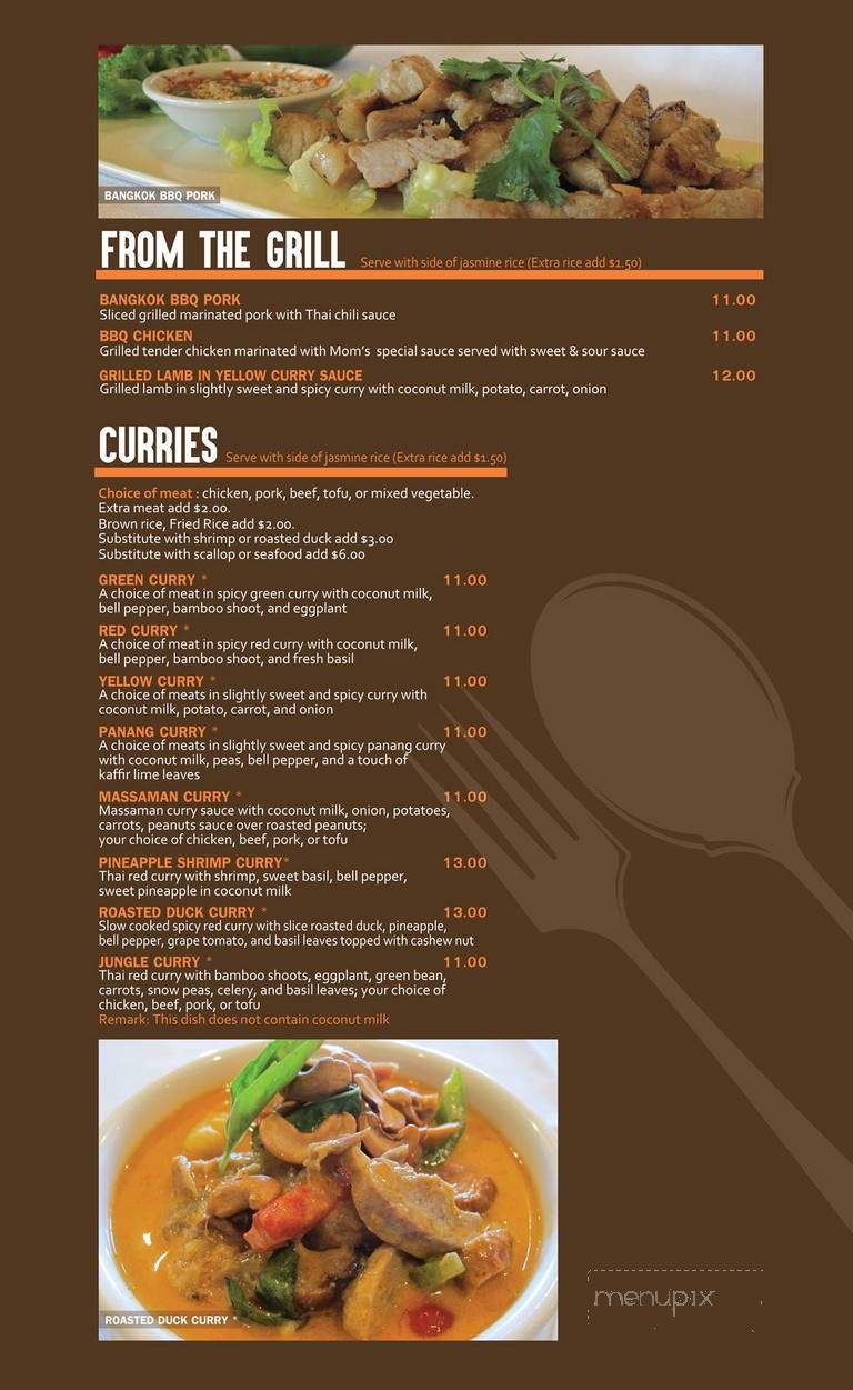 Eat Thai, Thai Eatery - West Des Moines, IA menu_pic