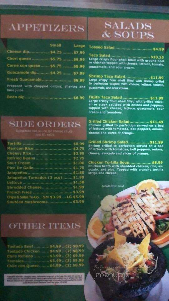 Guadalara Mexican Restaurant - Ankeny, IA menu_pic