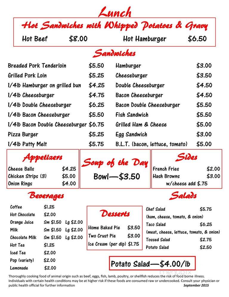Red Rooster Grill - Iowa Falls, IA