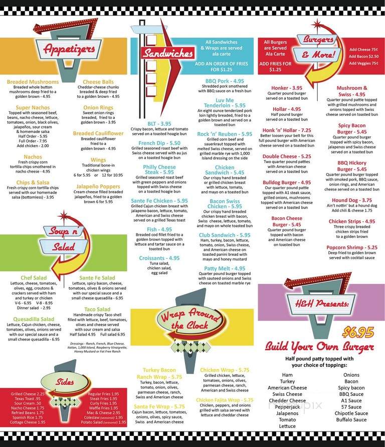 Pakodas Steakhouse - Hampton, IA menu_pic