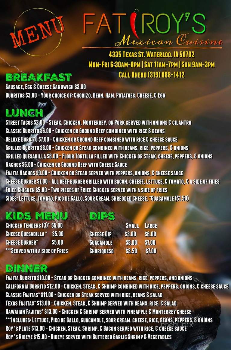 Grand China Express - Waterloo, IA menu_pic