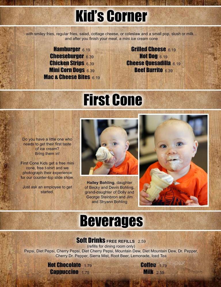 Dairy-Kone - Jesup, IA menu_pic