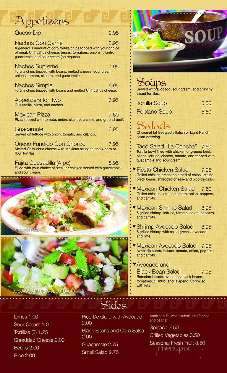Little Mexico Restaurant - Mount Pleasant, IA menu_pic