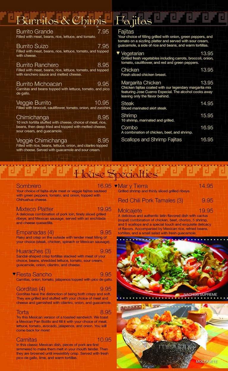 Little Mexico Restaurant - Mount Pleasant, IA menu_pic