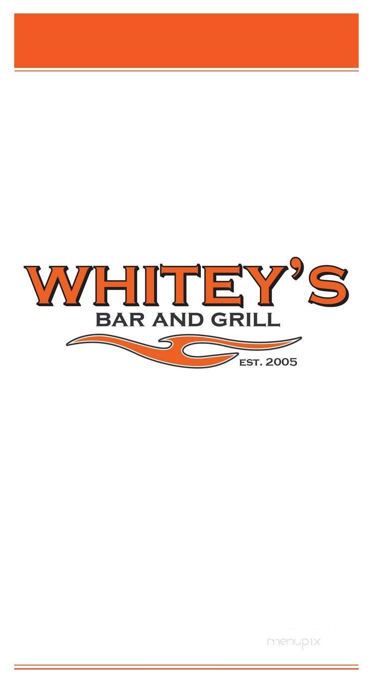 Whitey's Bar & Grill - Lisbon, IA menu_pic