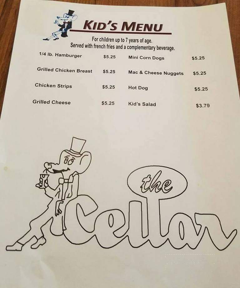 The Cellar Bar & Restaurant  - Keokuk, IA