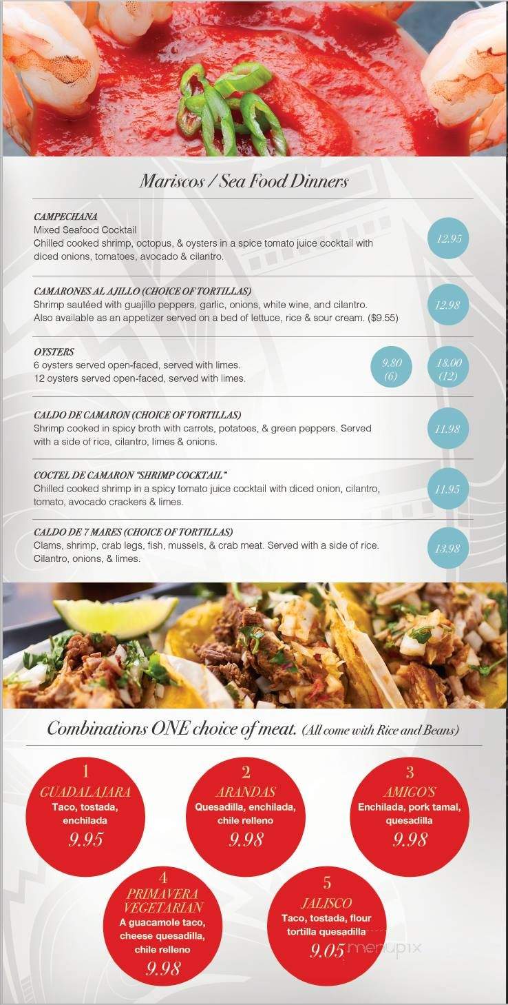 Guadalajara - Muscatine, IA menu_pic