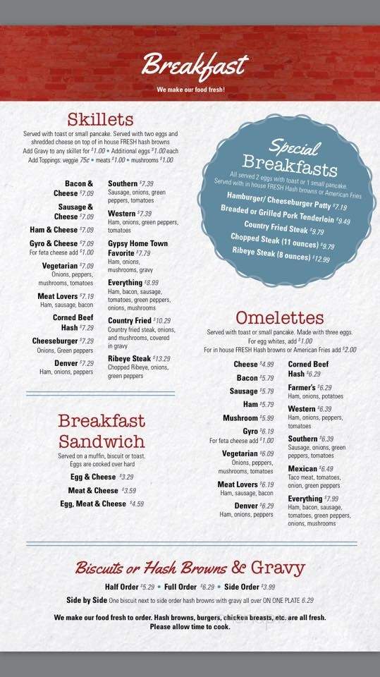 Wilton Cafe - Wilton, IA menu_pic