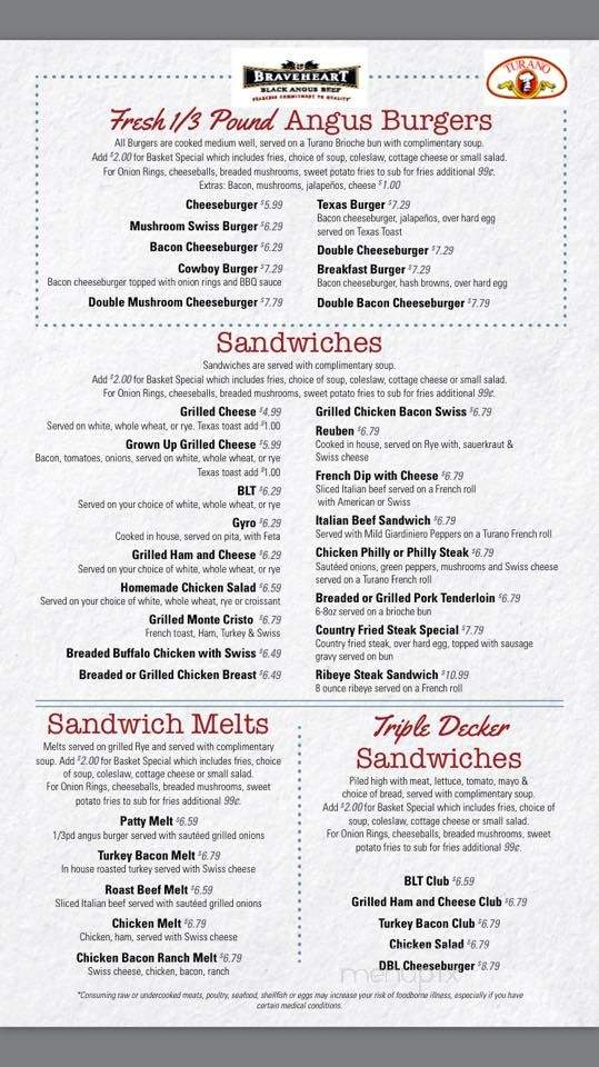 Wilton Cafe - Wilton, IA menu_pic