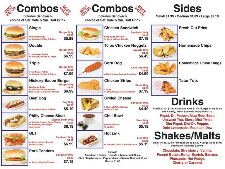 West Street Burgers - Wichita, KS menu_pic