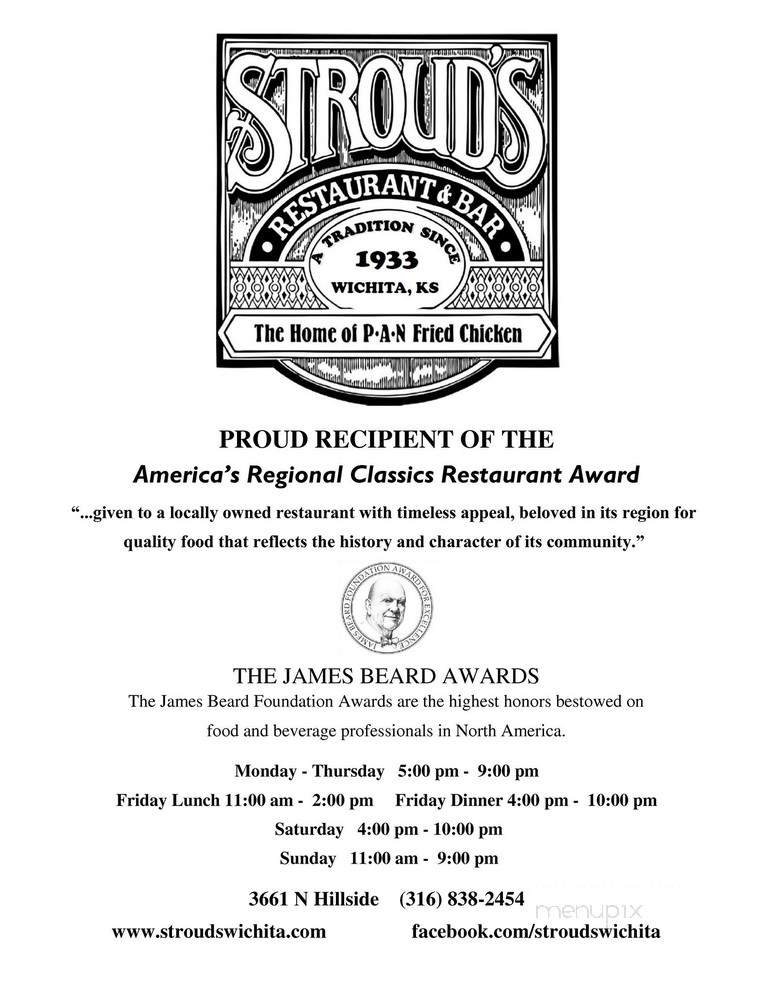 Stroud's Restaurant & Bar - Wichita, KS