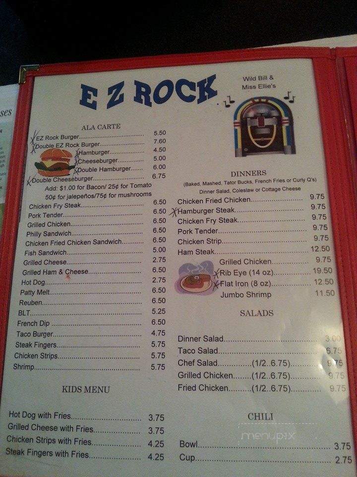 Bill & Ellie's Ez Rock Cafe - Lyndon, KS