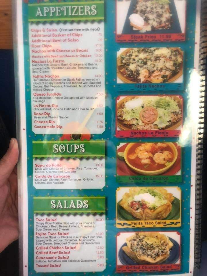 La Fiesta - Topeka, KS menu_pic