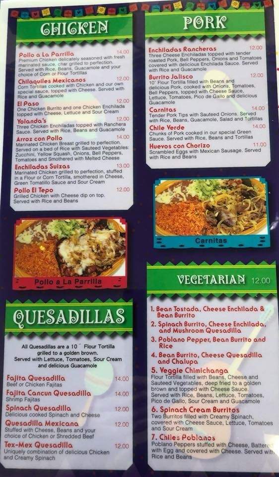 La Fiesta - Topeka, KS menu_pic