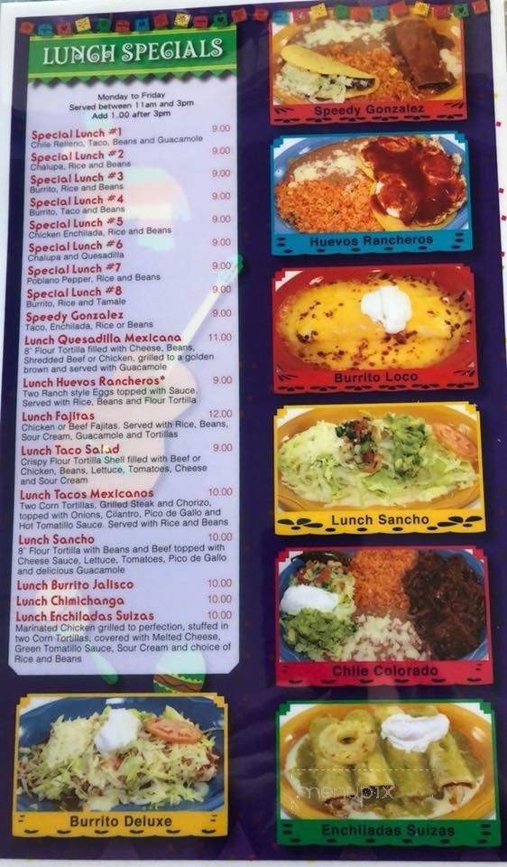 La Fiesta - Topeka, KS menu_pic