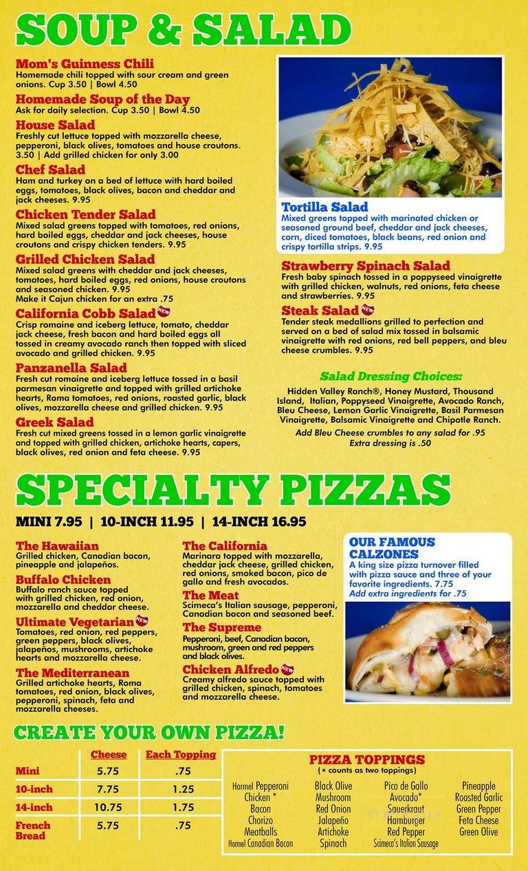 Maloney's Bar & Grill - Shawnee Mission, KS menu_pic