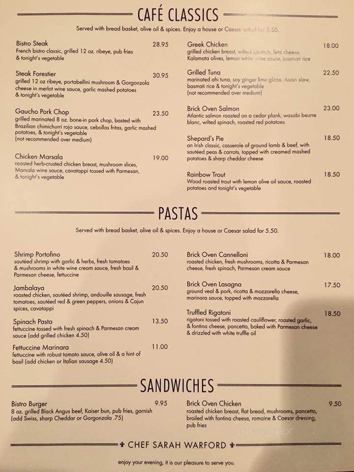 Max's Brick Oven - Paducah, KY menu_pic