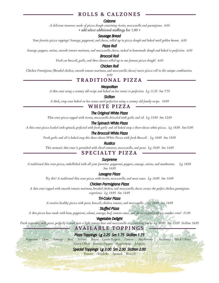 Mama D's II - Calvert City, KY menu_pic