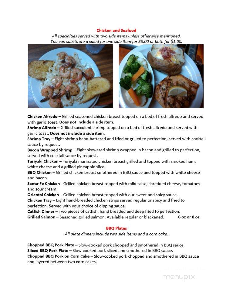 Franklin's Steakhouse - Franklin, KY menu_pic