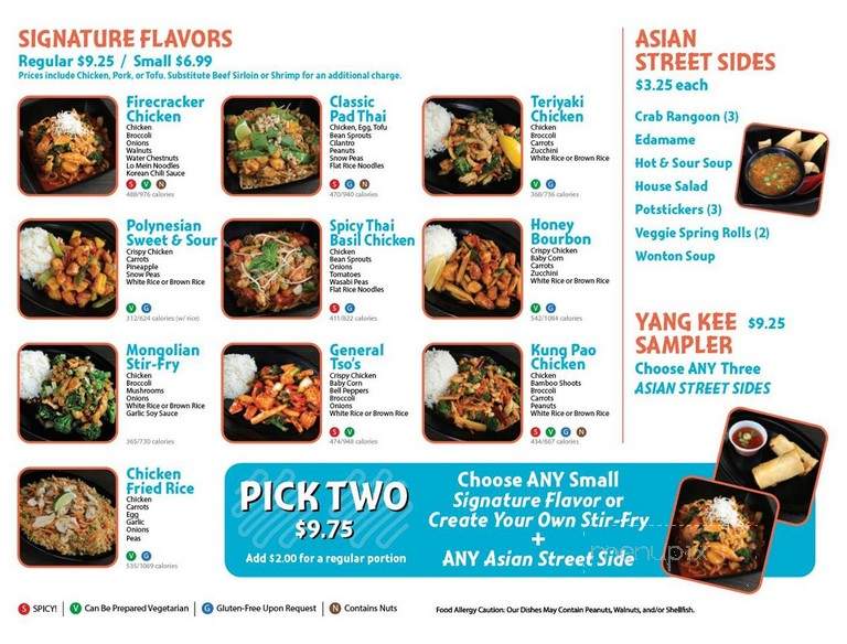 Yang Kee Noodle - Louisville, KY menu_pic