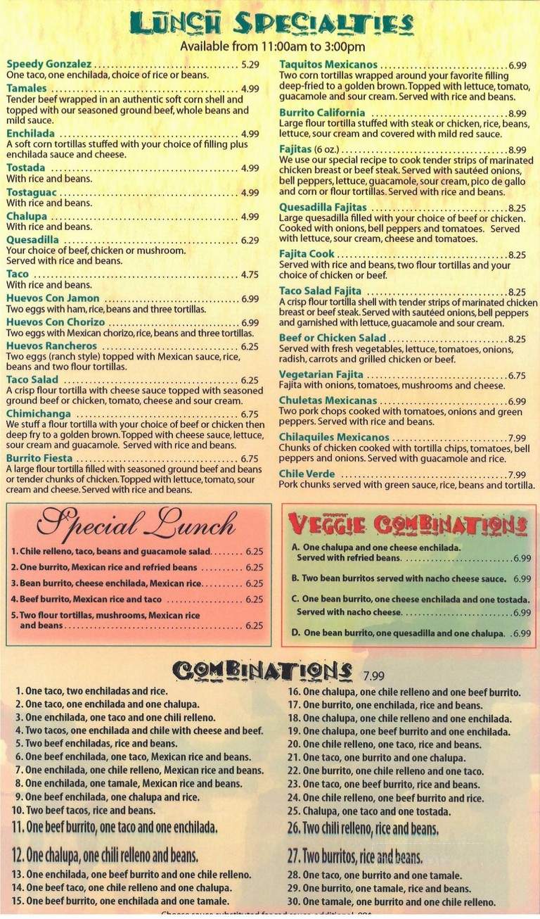 Mipuebelito - Versailles, KY menu_pic