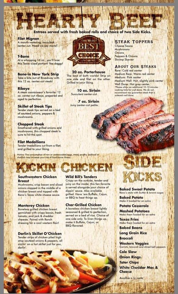 Reno's Of Burnside Llc - Burnside, KY menu_pic