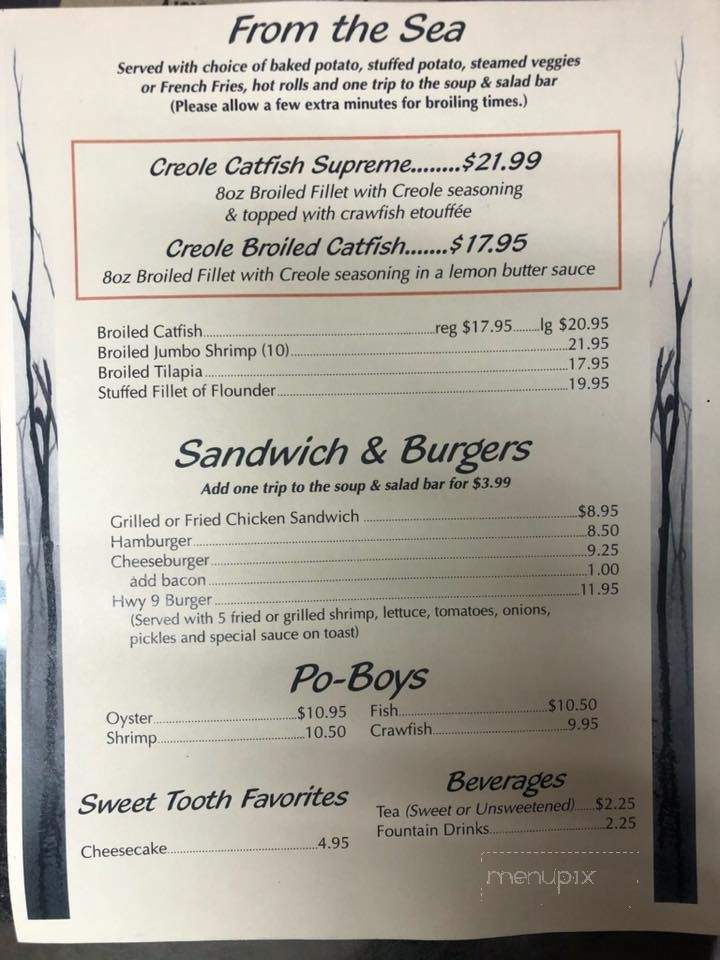 Papa's Bar-B-Q - Campti, LA menu_pic
