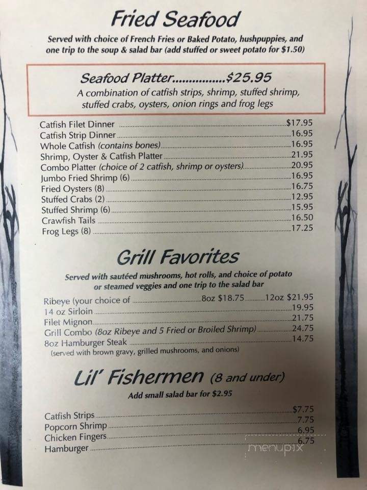 Papa's Bar-B-Q - Campti, LA menu_pic