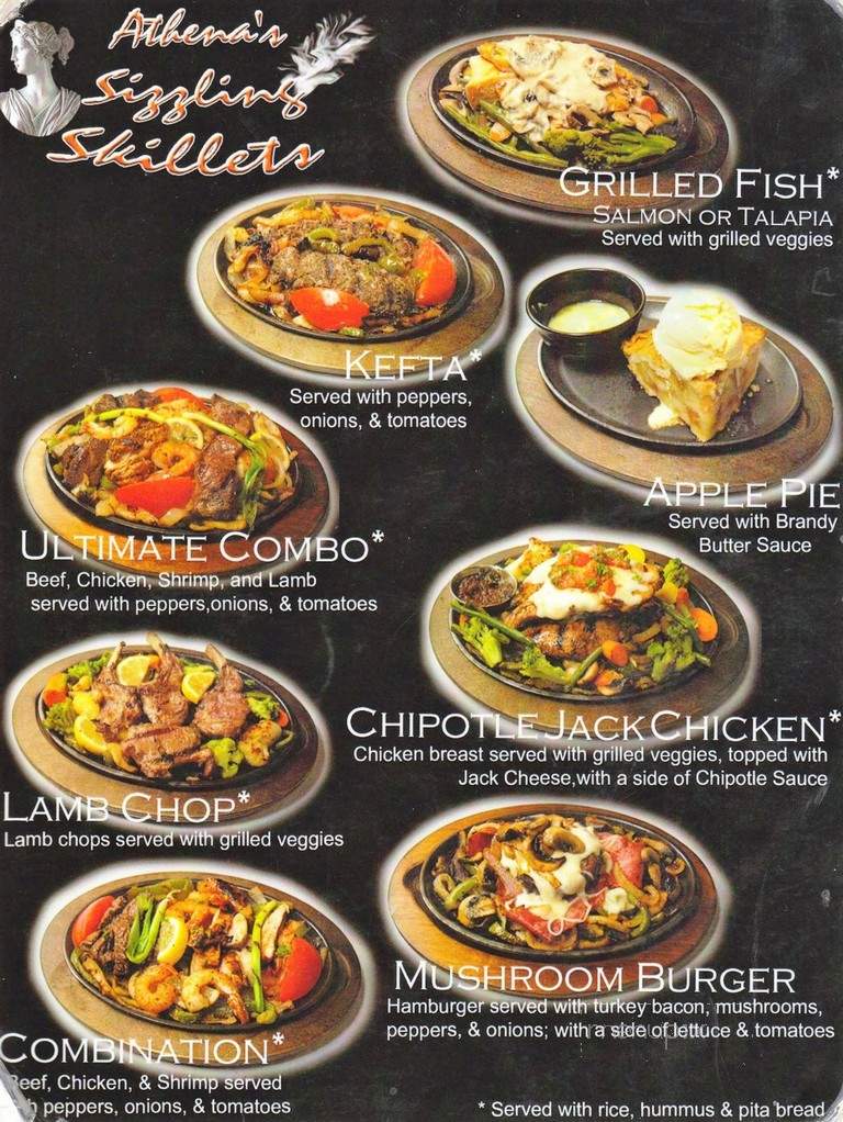 Athenia Greek & Labanese Rest - Monroe, LA menu_pic
