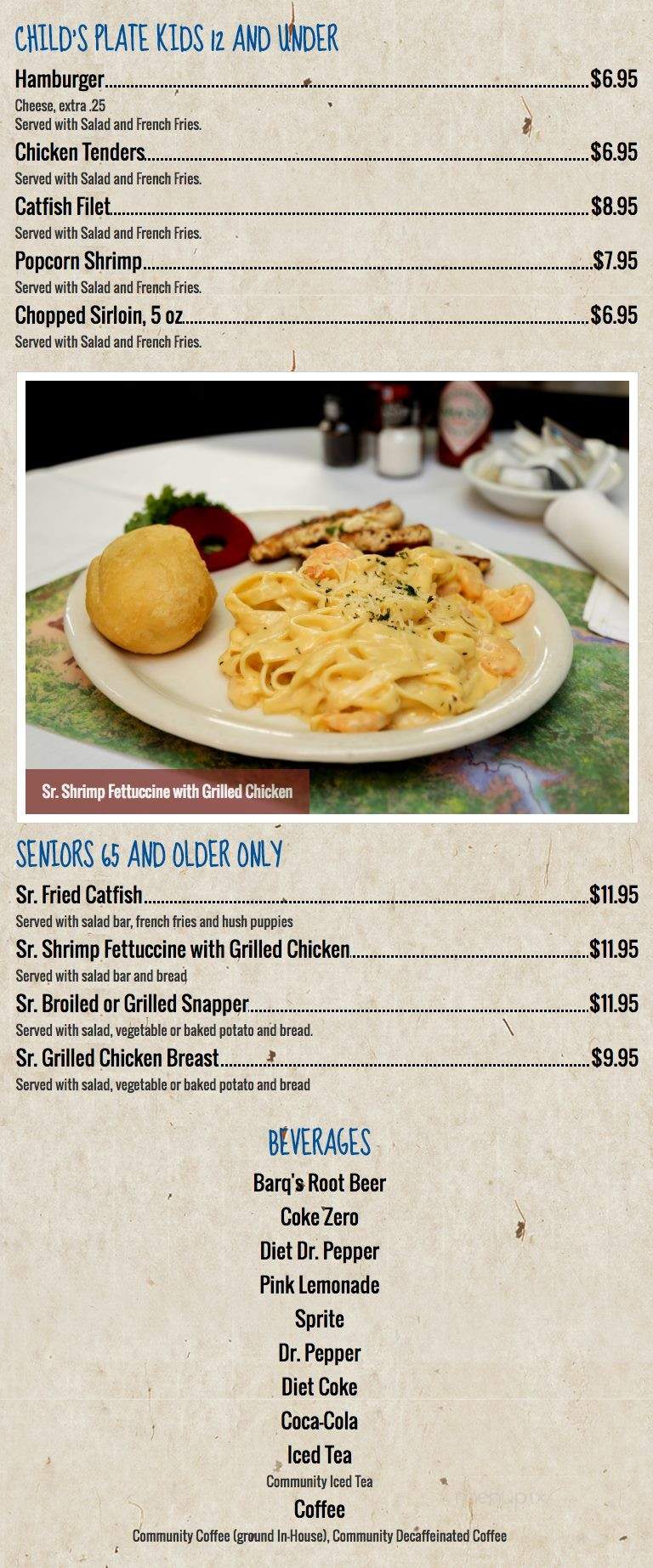 Tunk's Cypress Inn - Boyce, LA menu_pic