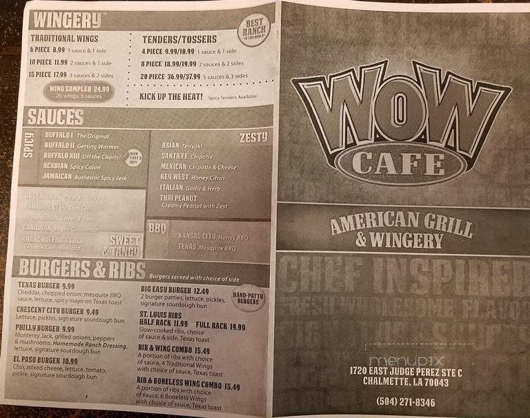 Wow Cafe & Wingery - Chalmette, LA