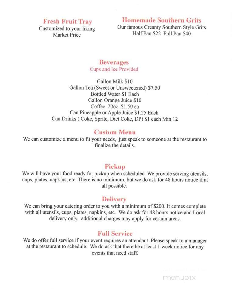 A Touch Of Italy - Slidell, LA menu_pic