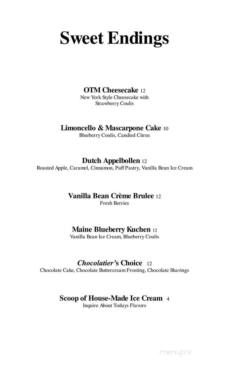 On The Marsh - Kennebunk, ME menu_pic