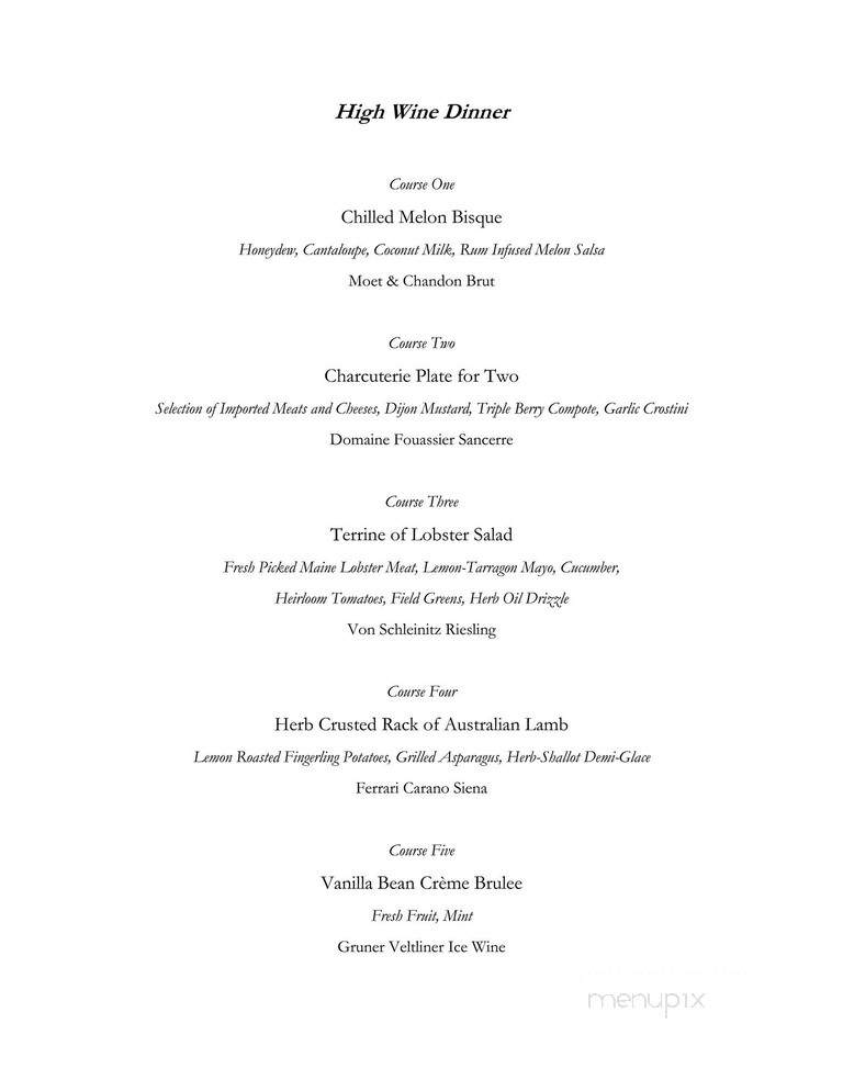 On The Marsh - Kennebunk, ME menu_pic