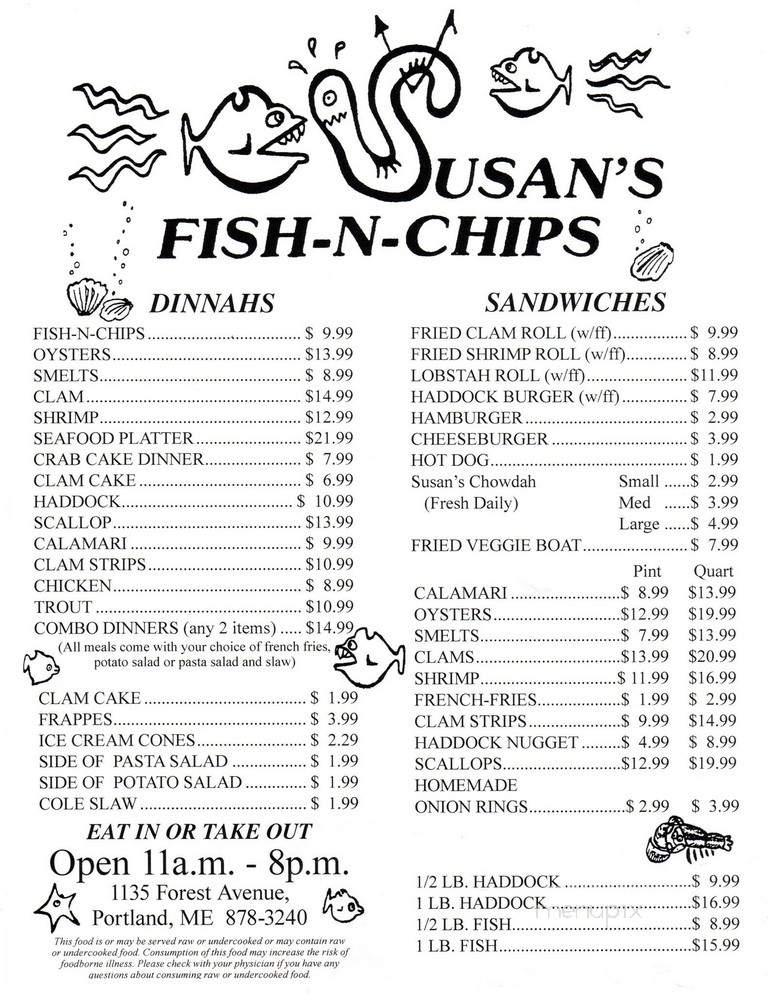 Susan's Fish & Chips - Portland, ME