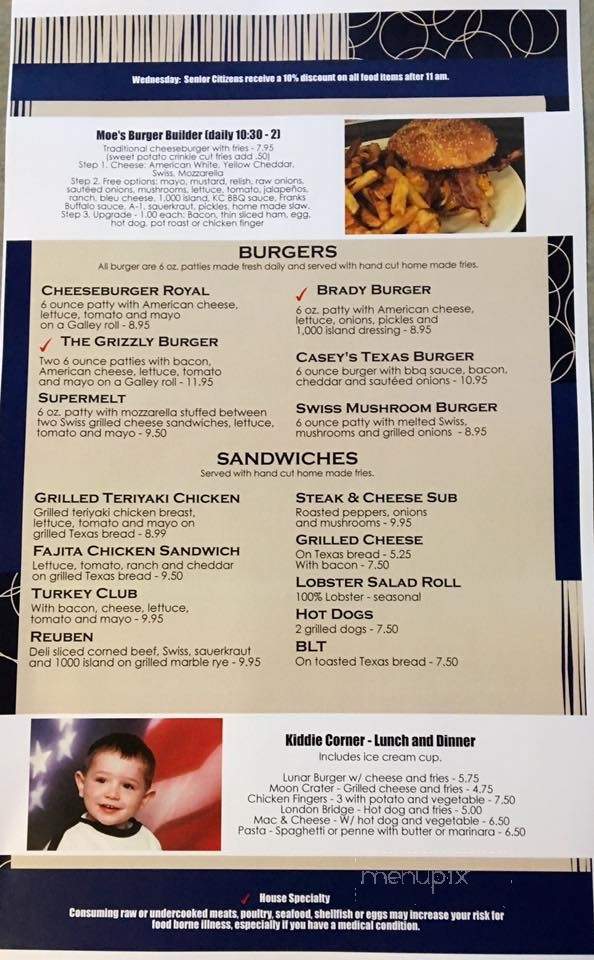 Uncle Moe's Diner - Sabattus, ME menu_pic
