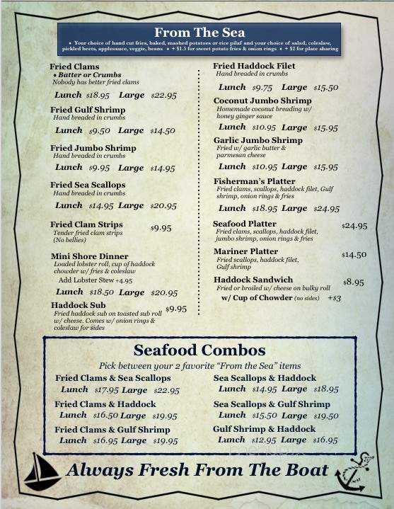 Chickadee Of Lewiston - Lewiston, ME menu_pic