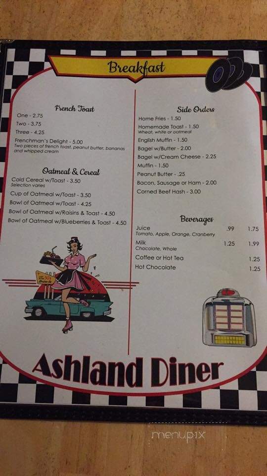 Ashland's Diner - Ashland, ME
