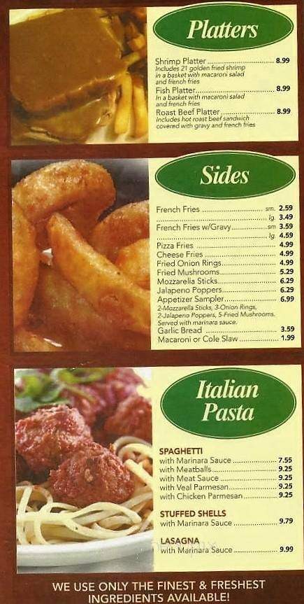 Casa Mia's - Parkville, MD menu_pic