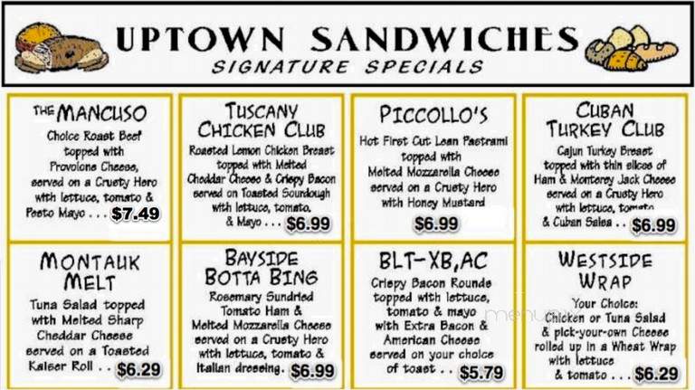 Crabapples Delicatessen - Frederick, MD menu_pic