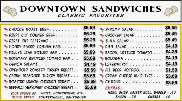 Crabapples Delicatessen - Frederick, MD menu_pic