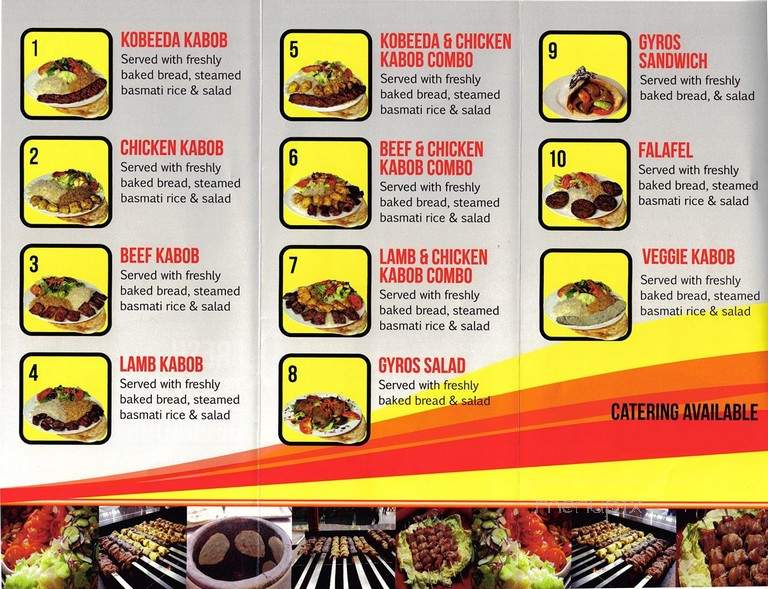Grill Kabob - Bethesda, MD menu_pic