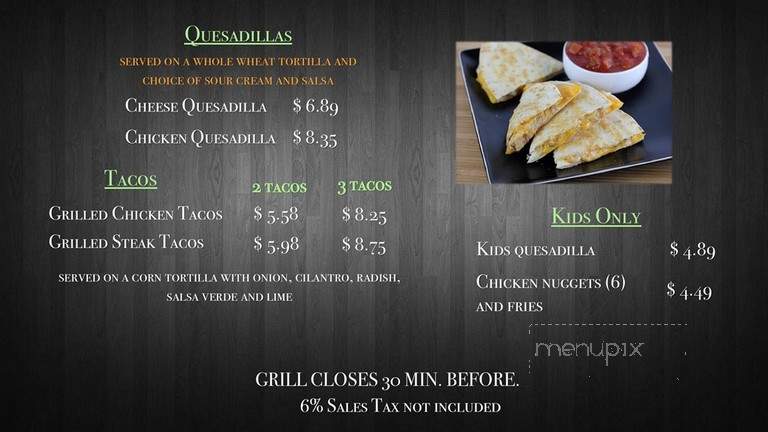 Icebreakers Cafe - Laurel, MD menu_pic