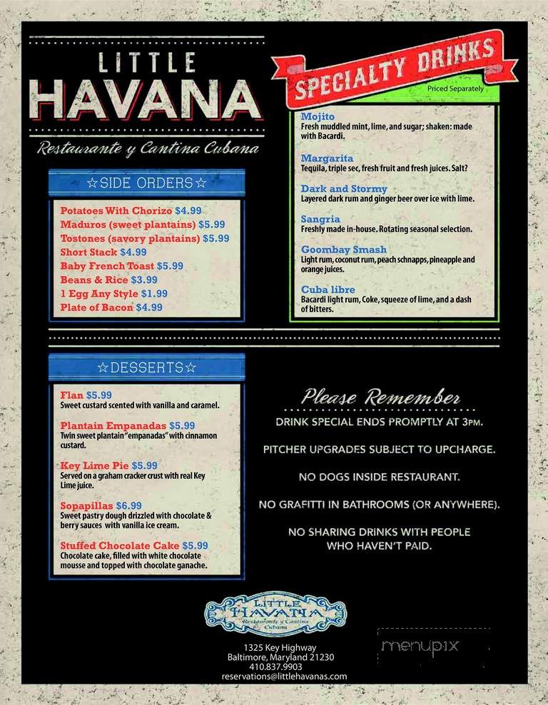 Little Havana Restaurant - Baltimore, MD
