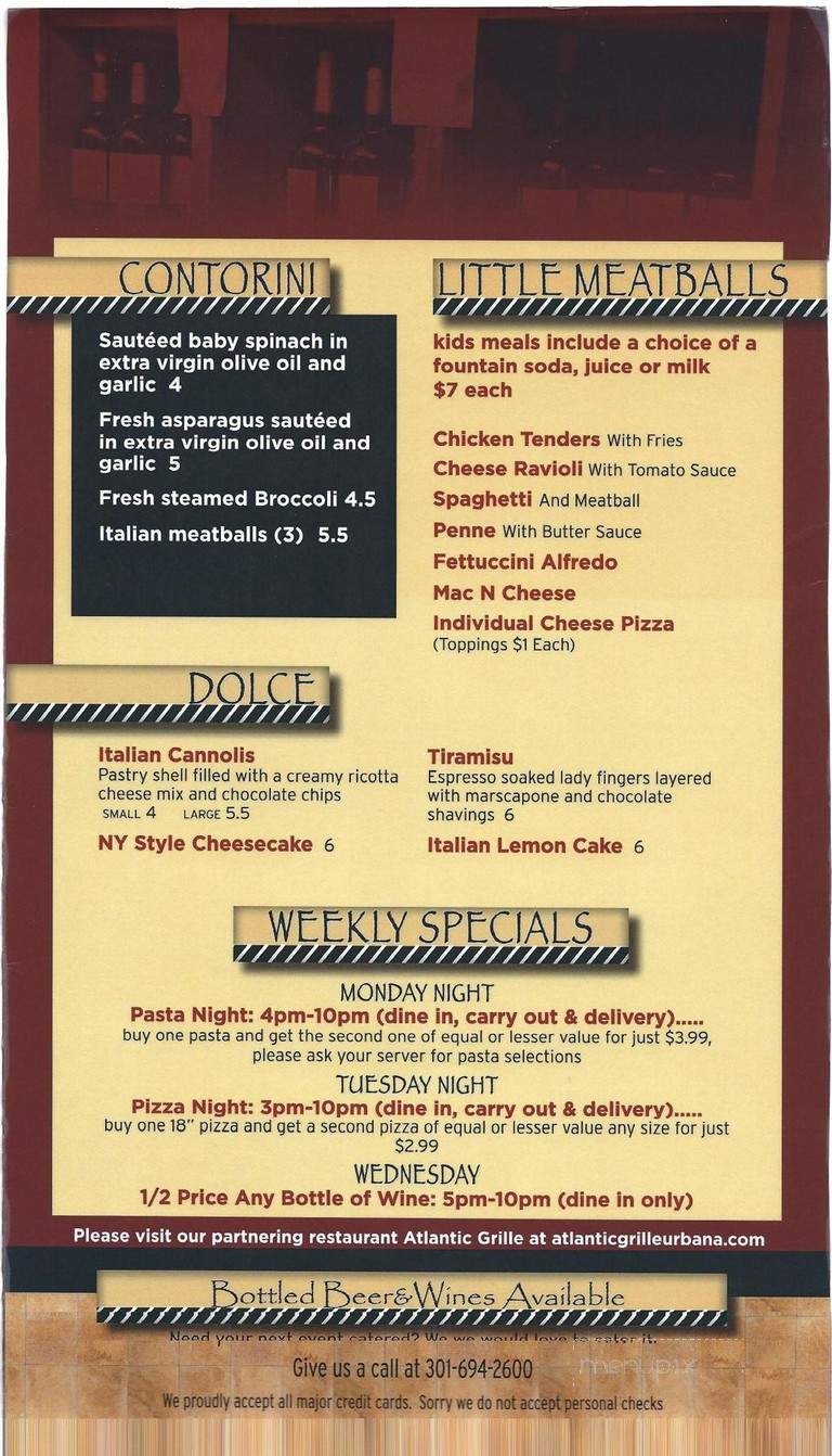 Mamma Lucia - Frederick, MD menu_pic