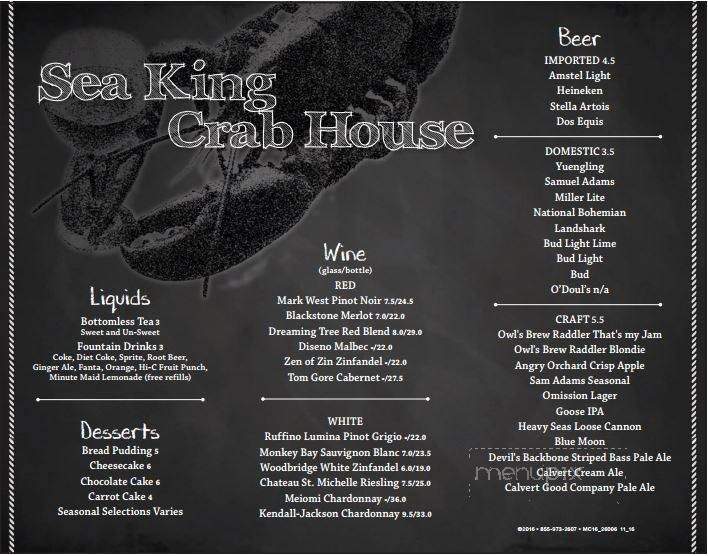 Sea King Crab House - Ellicott City, MD