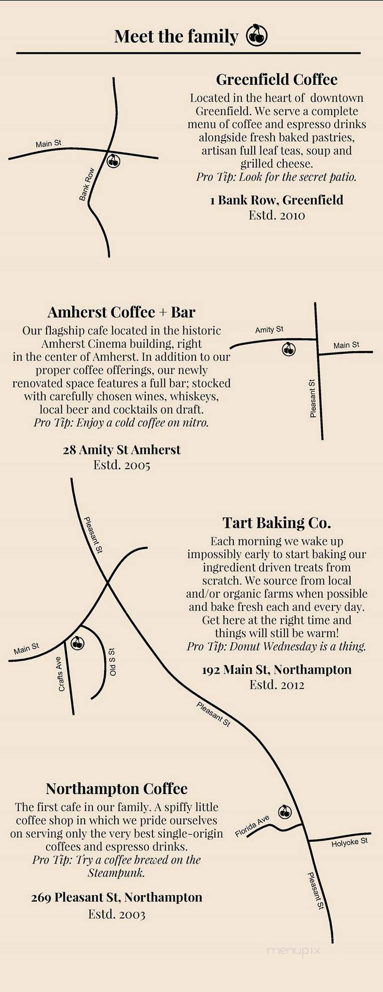 Amherst Coffee - Amherst, MA menu_pic